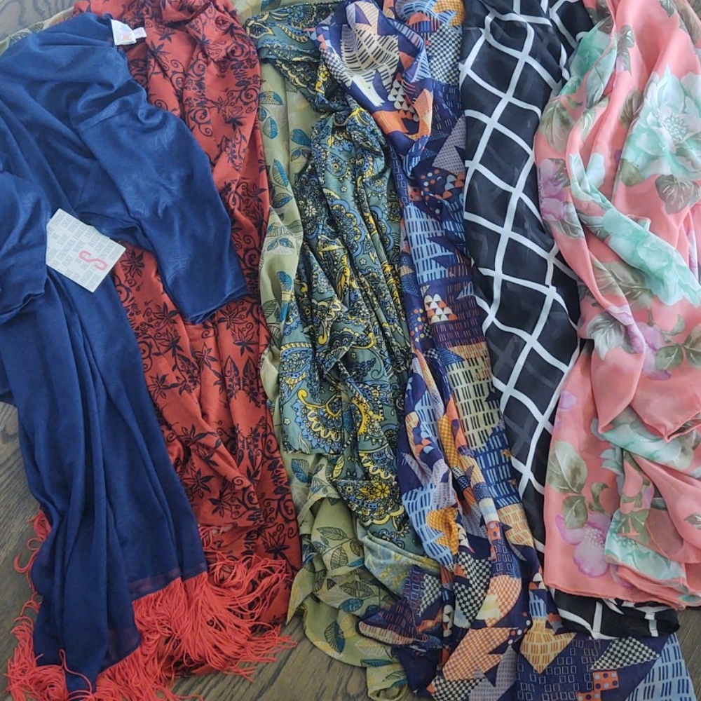 Lot of sheer cardigans